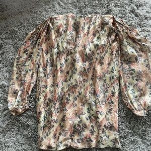 Gold off shoulder Haute Hope mini dress